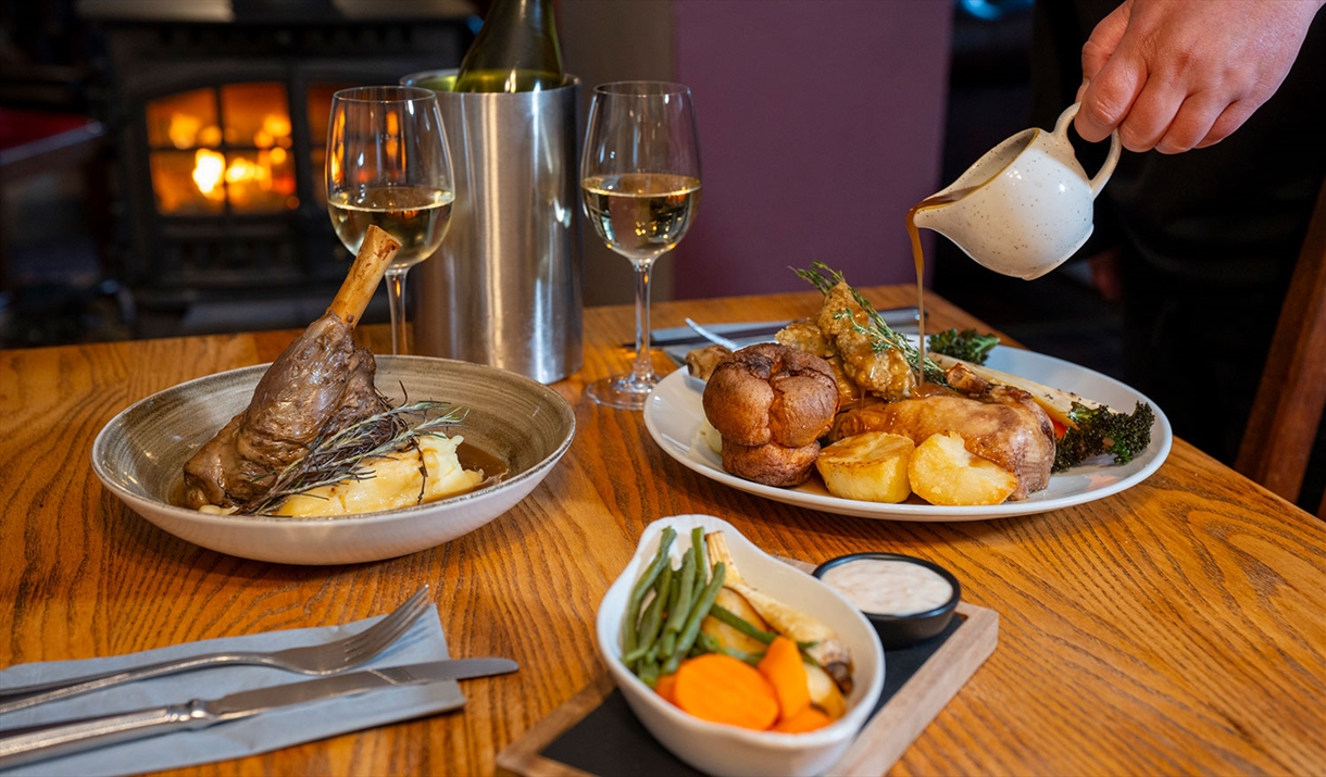 Enjoy delicious home-cooked food at The Royal Hotel, Dockray