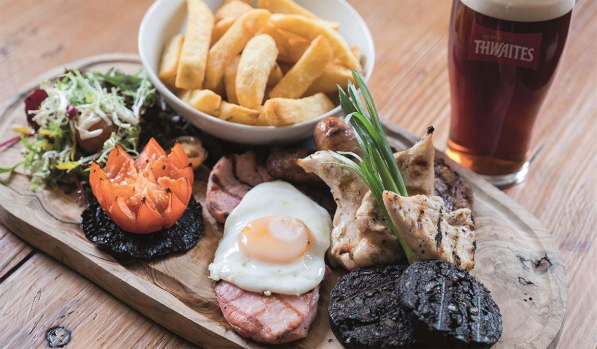 Delicious Food at The Royal Oak, Keswick in the Lake District, Cumbria