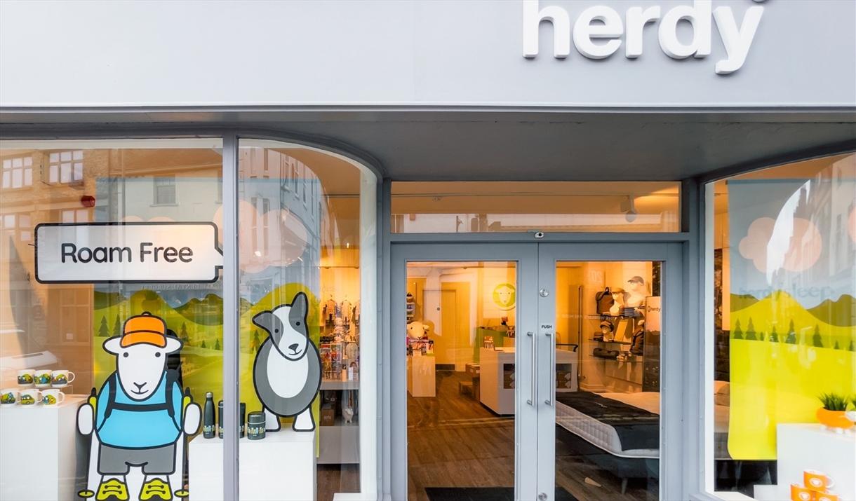 Exterior and entrance to Herdy Kendal in Kendal, Cumbria © HARRY ATKINSON