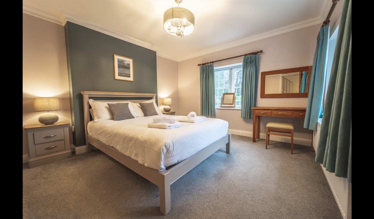 Double room at The Lodge at The Lingholm Estate near Portinscale, Lake District