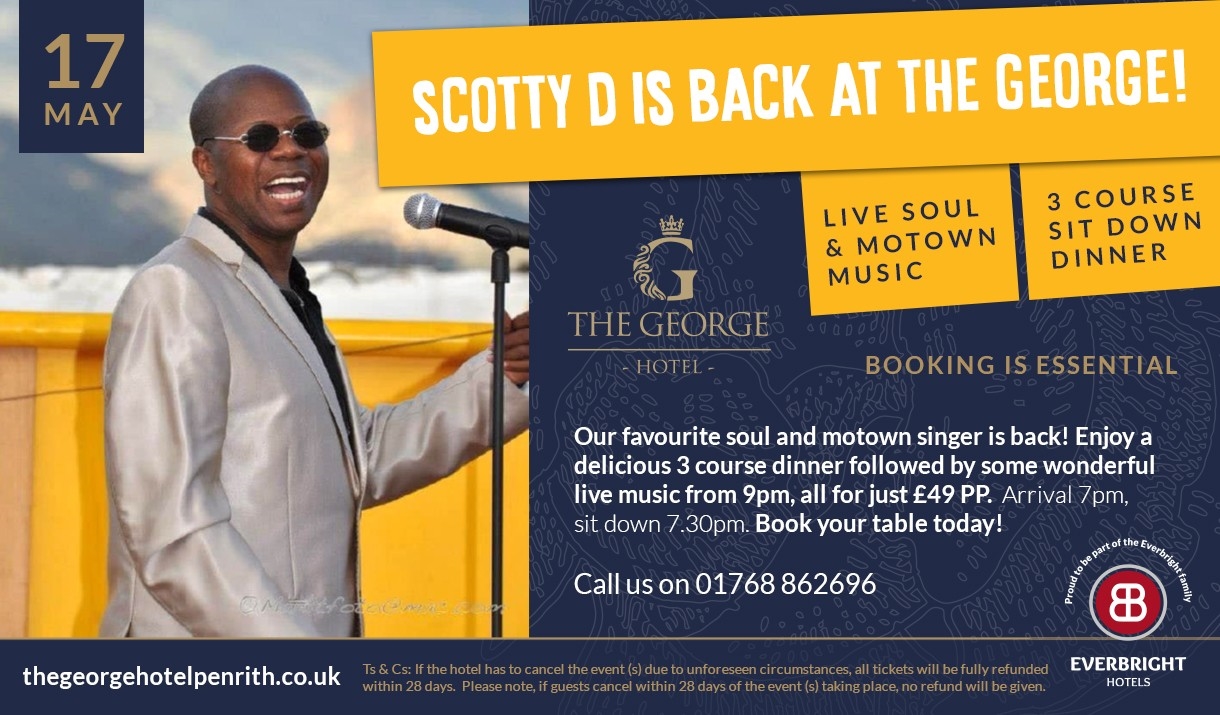 Scotty D is back at The George!