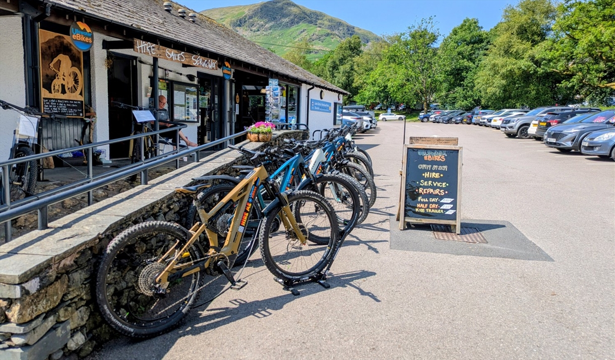 eBikes available from Ullswater eBikes in the Lake District, Cumbria