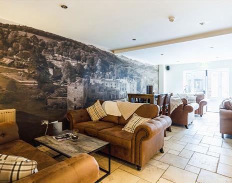 Lounge at The Pennington Hotel in Ravenglass, Cumbria