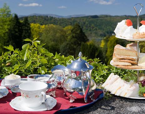 Afternoon Tea at Lindeth Fell Country House in Windermere, Lake District