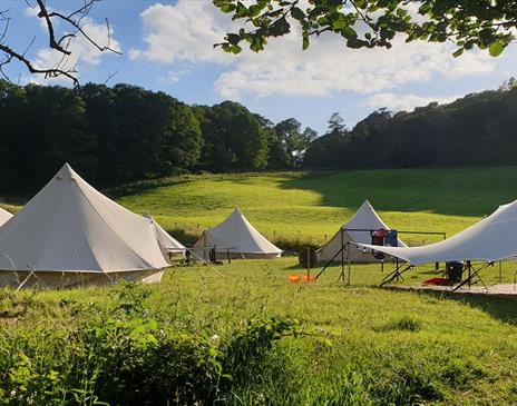 Glamping at Graythwaite near Hawkshead, Lake District