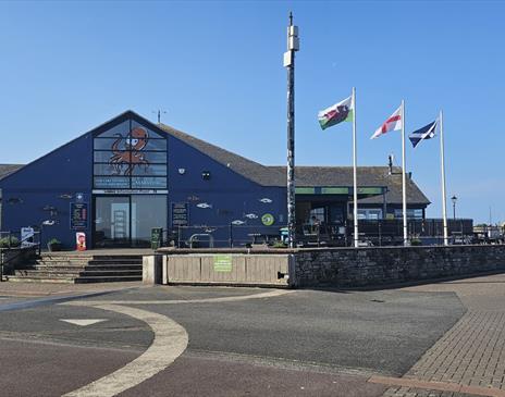 Exterior at Lake District Coast Aquarium in Maryport, Cumbria