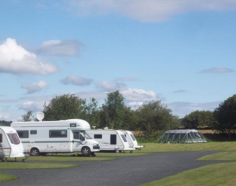 Touring at Greaves Farm Caravan Park in the Lake District, Cumbria