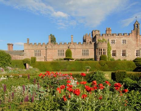 Exterior and Gardens at Hutton-in-the-Forest Historic House near Penrith, Cumbria