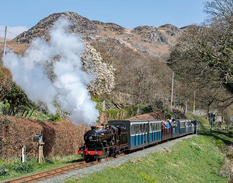 Scenic Views from Ravenglass & Eskdale Railway, Lake District