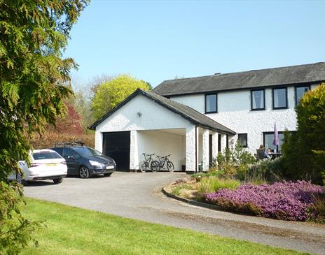 Exterior and Drive at Roman How near Windermere, Lake District