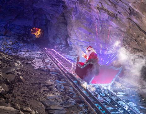 Santa's Secret Grotto at Honister Slate Mine