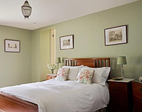 Bedroom at Melmerby Hall in Melmerby, Cumbria