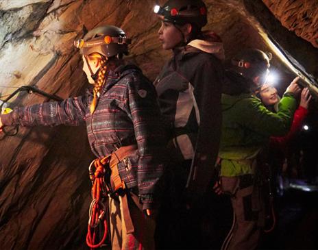 Mine tours at Honister Slate Mine