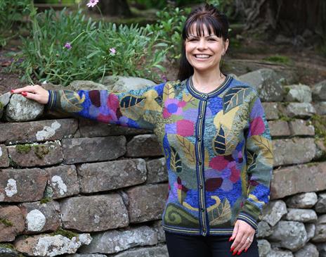 Jumper by The Alpaca Clothing Co in the Lake District, Cumbria