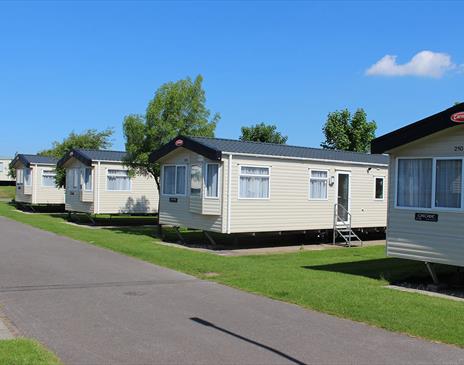 Caravan Holiday Homes at Stanwix Park Holiday Centre in Silloth, Cumbria