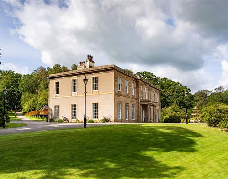 Exterior View of The Fitz and Surrounding Grounds, in Cockermouth, Lake District