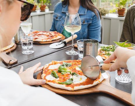 Wood Fired Pizzas at The Glasshouse at Another Place, The Lake in Watermillock, Lake District