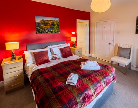 Double Bedroom at Abbey Farm House in Lanercost, Cumbria