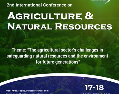 2nd International Conference on Agriculture & Natural Resources