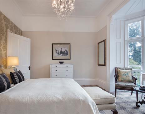 Bedroom at Ambleside Manor Vegetarian Guest House in Ambleside, Lake District