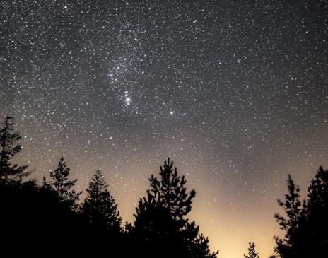 Stargazing at Alston Moor Golf Club near Alston, Cumbria