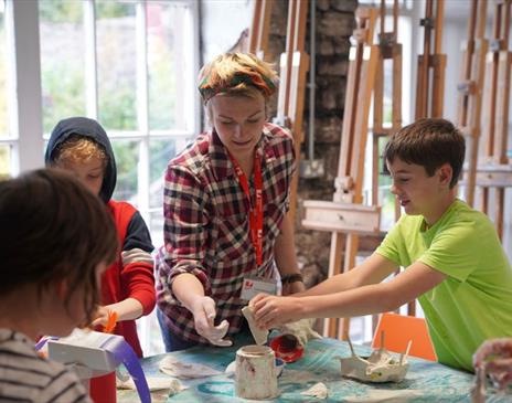 Art Explorers at Brewery Arts in Kendal, Cumbria