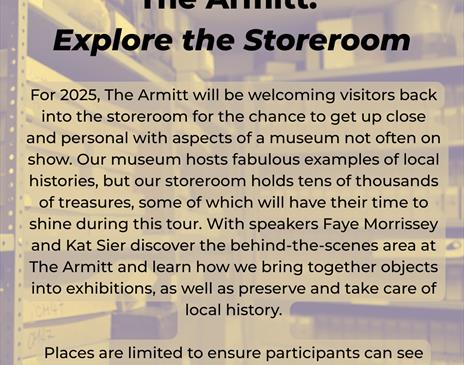Behind the Scenes at The Armitt: Explore the Storeroom