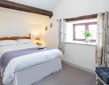 Double bedroom at Birchbank Cottage in the Lake District, Cumbria