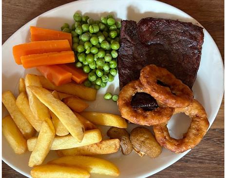 Traditional Pub Food at The Blacksmiths Arms near Brampton, Cumbria