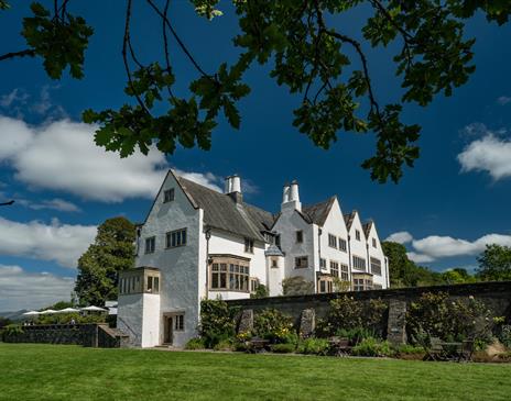 Exterior of Blackwell - The Arts & Craft House near Bowness-on-Windermere, Lake District