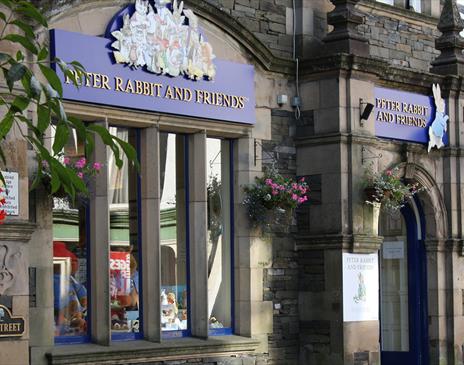 Peter Rabbit & Friends Storefront in Bowness-on-Windermere, Lake District