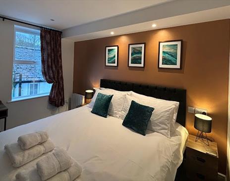 Double Bedroom at Braithwaite House Rooms in Braithwaite, Lake District