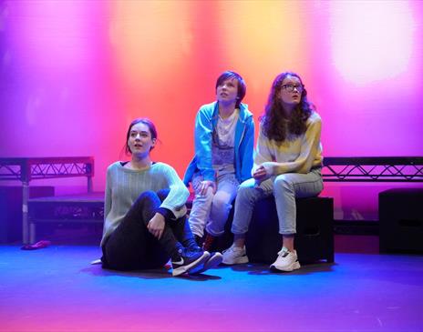 Children Participating in Brewery Youth Theatre at Brewery Arts in Kendal, Cumbria