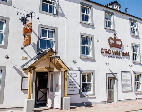 Exterior at The Crown Inn at Pooley Bridge in Ullswater, Lake District