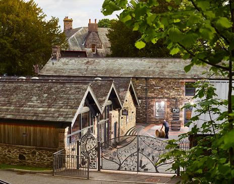 Exterior of The Lakes Distillery near Cockermouth, Lake District