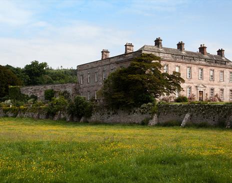 Exterior and Grounds at Dalemain Mansion & Historic Gardens in Penrith, Cumbria