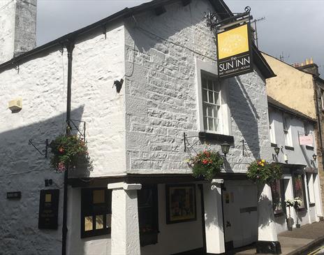 Exterior at Sun Inn in Kirkby Lonsdale, Cumbria