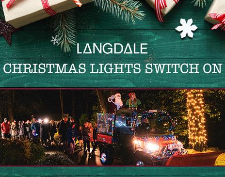 Langdale Christmas Lights Switch On