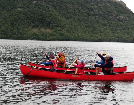 Canoe Training with The Expedition Club in the Lake District, Cumbria