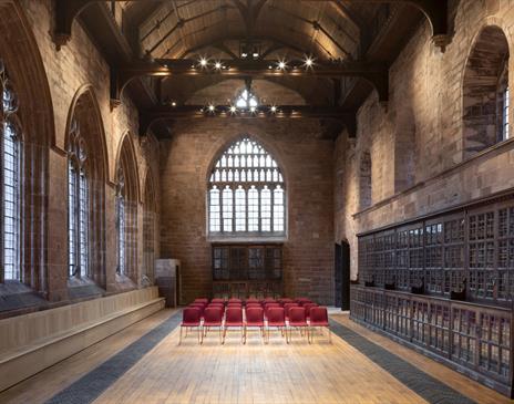 The Fratry Hall Function Room at Carlisle Cathedral in Carlisle, Cumbria