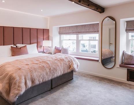 Superking Bedroom at Coffee & Stays at Cartmel Square in Cartmel, Cumbria