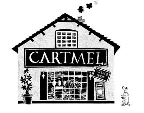 Cartmel Village Shop Logo, Cartmel, Cumbria