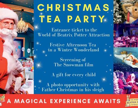 Father Christmas Tea Party In a Winter Wonderland