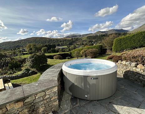 Views from the Hot Tub at Hollace in Tover, Lake District
