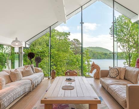 Living Room in Tanglewood near Coniston, Lake District