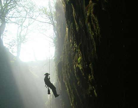 Visitor Caving with Go Cave in the Lake District, Cumbria