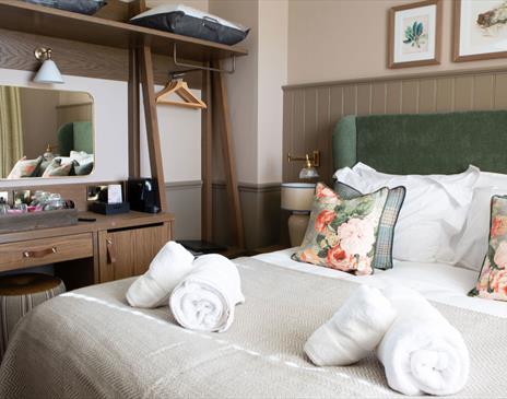 Double Bedroom at The Crown Inn in Coniston, Lake District