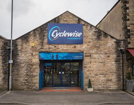 Exterior at Cyclewise in Cockermouth, Cumbria