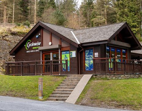 Cyclewise in Whinlatter Forest in the Lake District, Cumbria