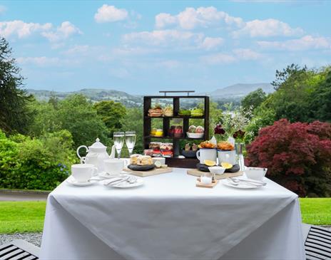 Afternoon Tea at Merewood Country House Hotel in Ecclerigg, Lake District
